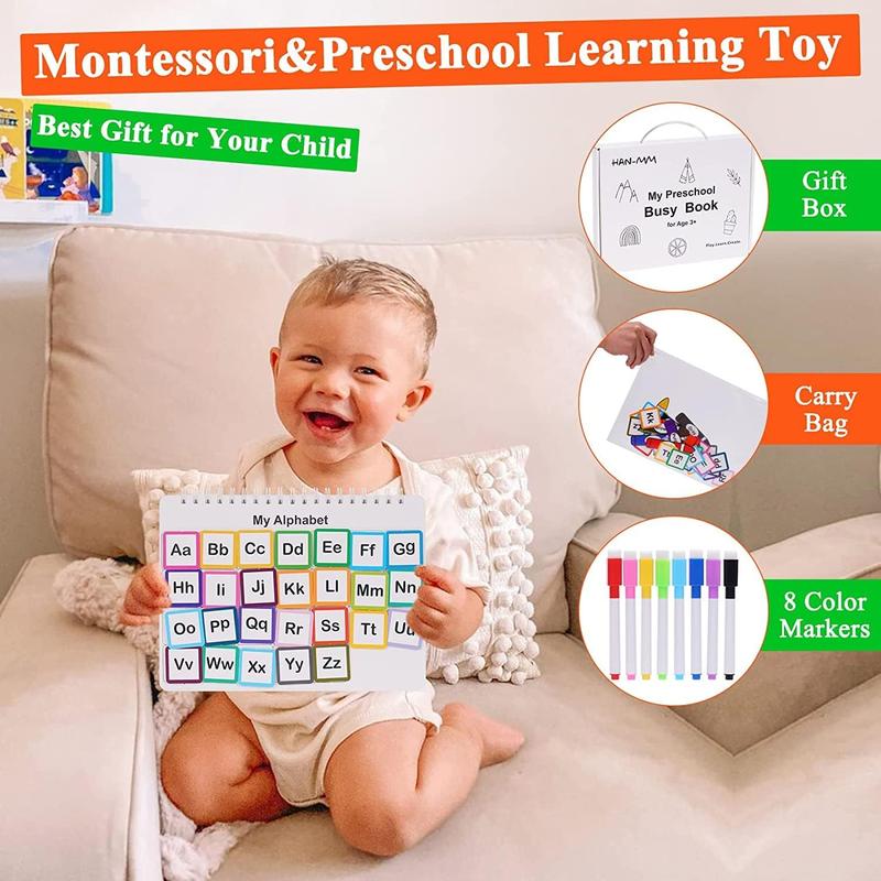 Montessori Busy Book for Kids