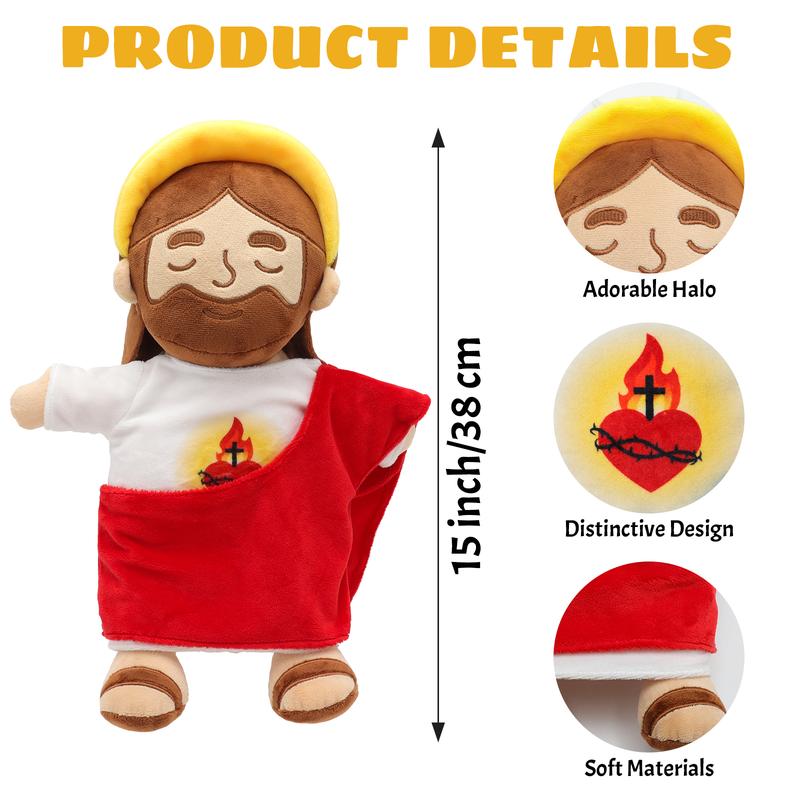 ✞ Breathing Jesus Plush toy ✞