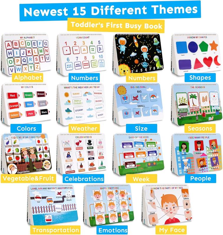 Montessori Busy Book for Kids