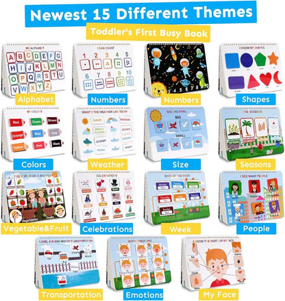 Montessori Busy Book for Kids