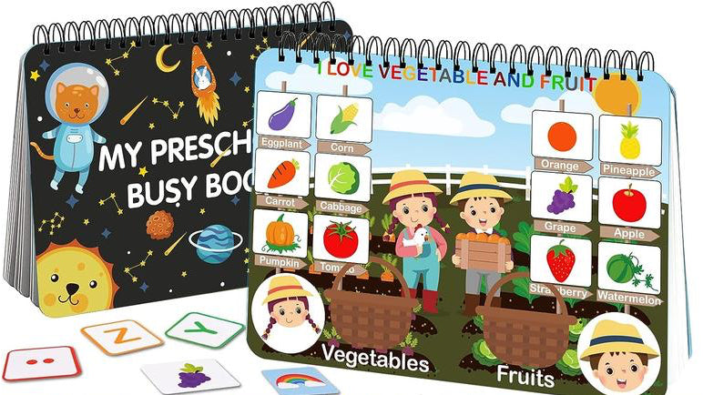 Montessori Busy Book for Kids