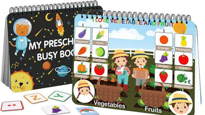 Montessori Busy Book for Kids